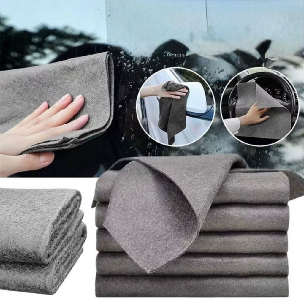 Pano Magico Limpa Vidros Janelas Sem Risco Carro Cozinha 2un