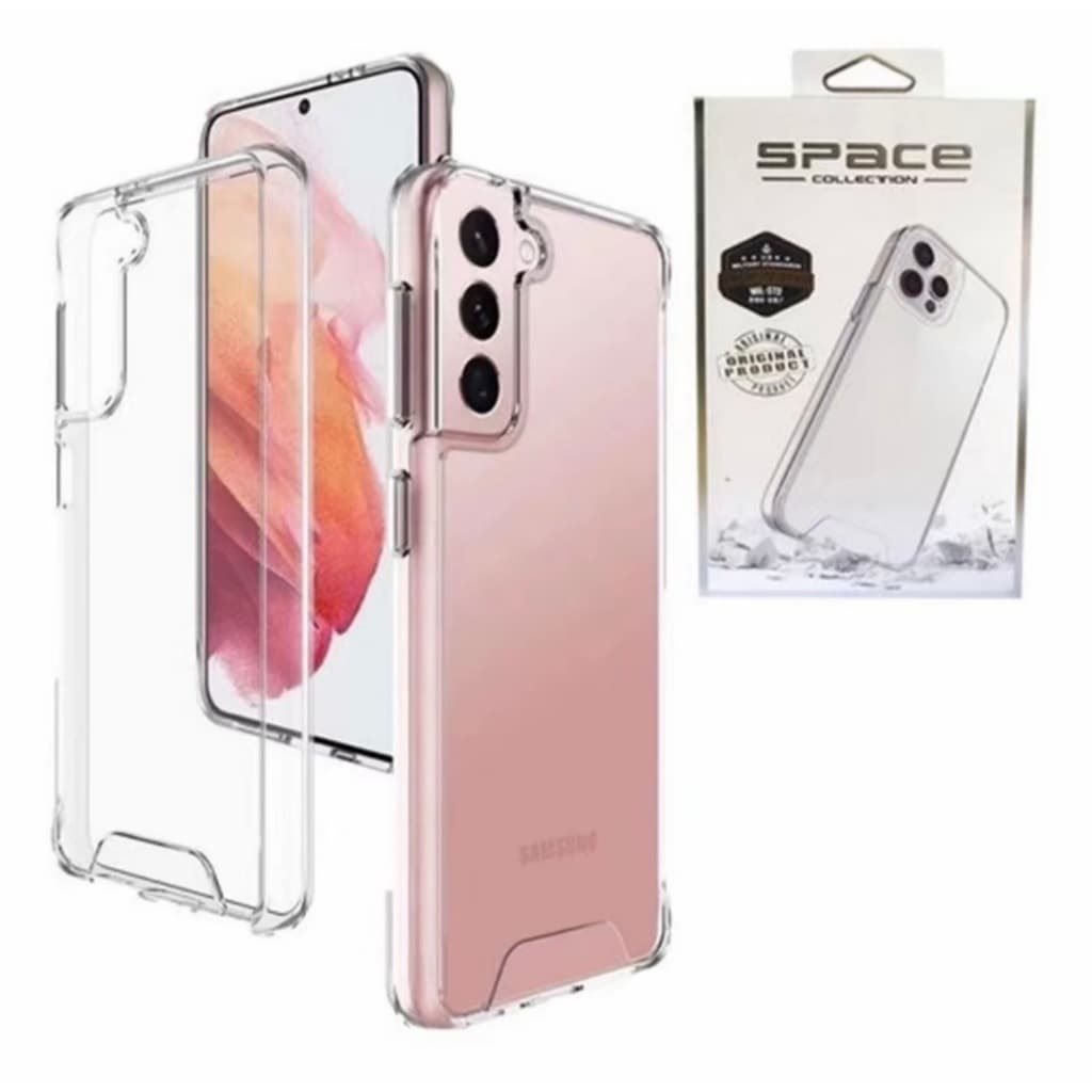 CAPA NAO AMARELA TRANSPARENTE ANTI IMPACTO PROMOÇÃO PARA SAMSUNG LINHA A e M ( XIAOMI REDMI E REALME )