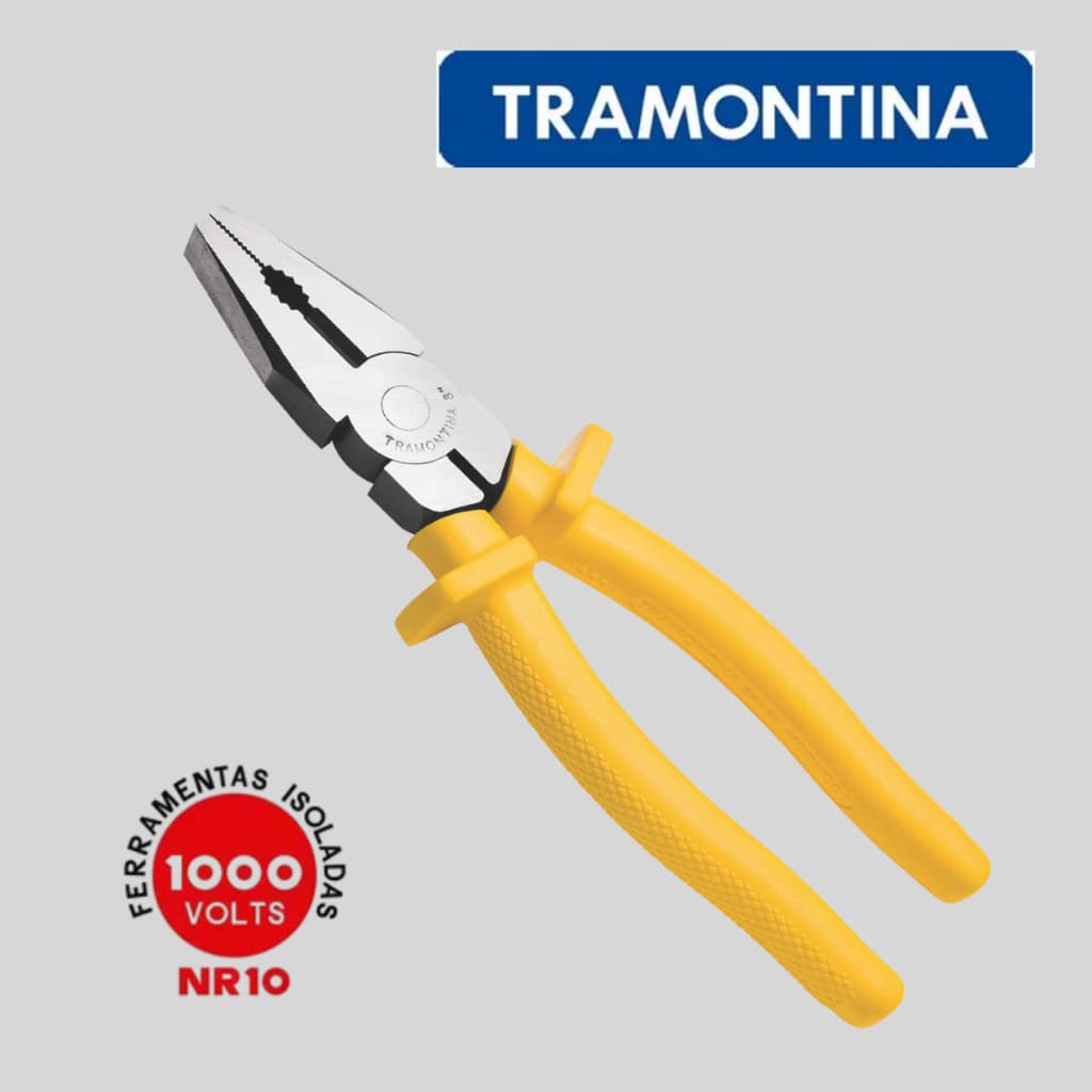 ALICATE UNIVERSAL 8" ISOLADO TRAMONTINA MASTER