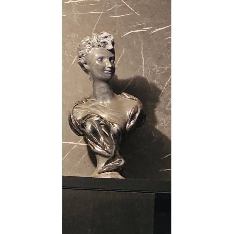 2 esculturas de busto grego