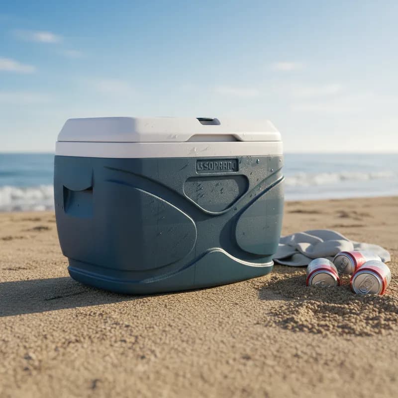 Caixa Termica Everest 30l Cinza - Soprano Cinza