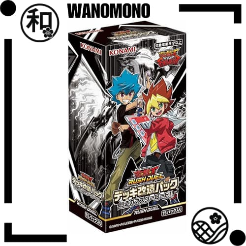 Yu-Gi-Oh Da Qualidade Do Japão ! Pacote De Modificação Baralho Rush Duel Mestre Senhor Criação Caixa CG1781