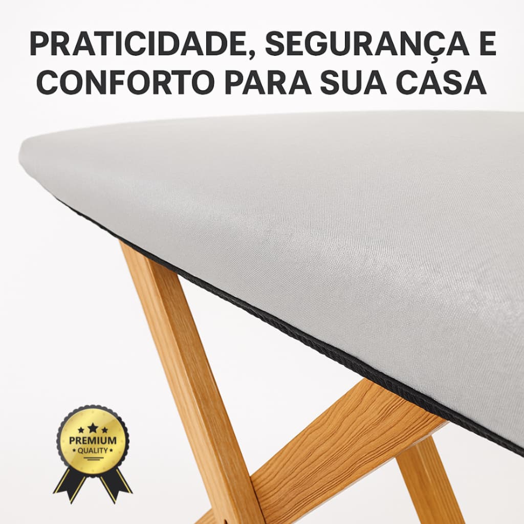 Forro Termico para Tabua de Passar Rupas Aluminizado e Almofadado reforçado em todos os tamanhos