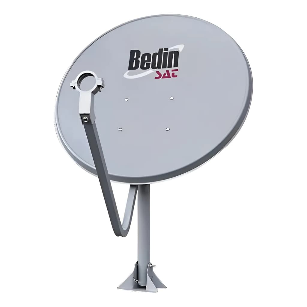 Antena Parabólica Digital Bedin Sat 60 cm Sem LNB Com Kit Completo de Fixação