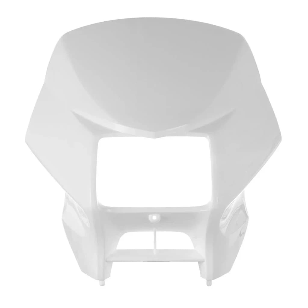 Máscara Frontal do Farol Bros 125/150 2003, 2004 e 2007 Branca Pro Tork Original
