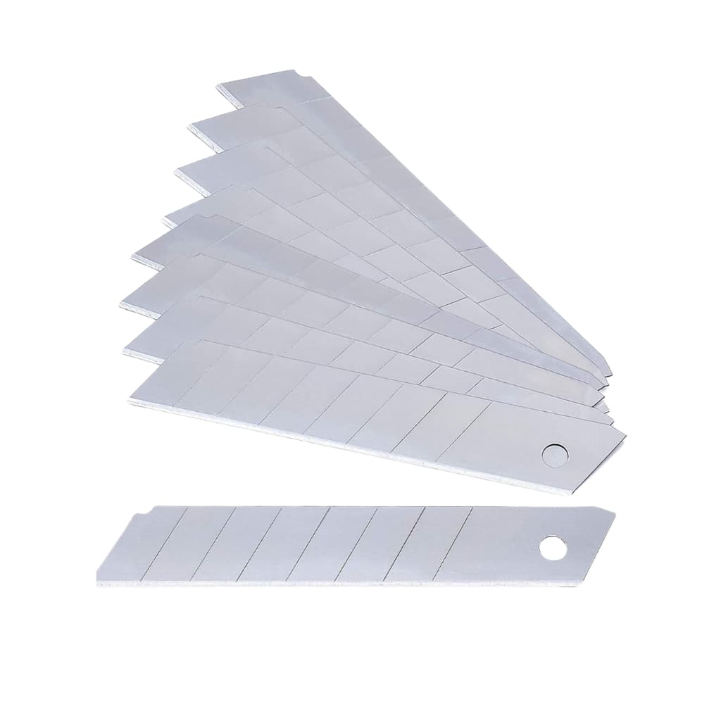 Lâmina Para Estilete Largo 18mm Com 100 Unidades