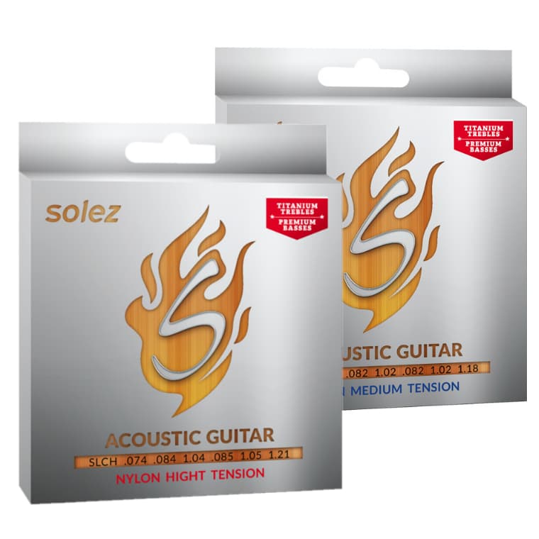 Encordoamento Para Violão Náilon/Titanium -- SOLEZ