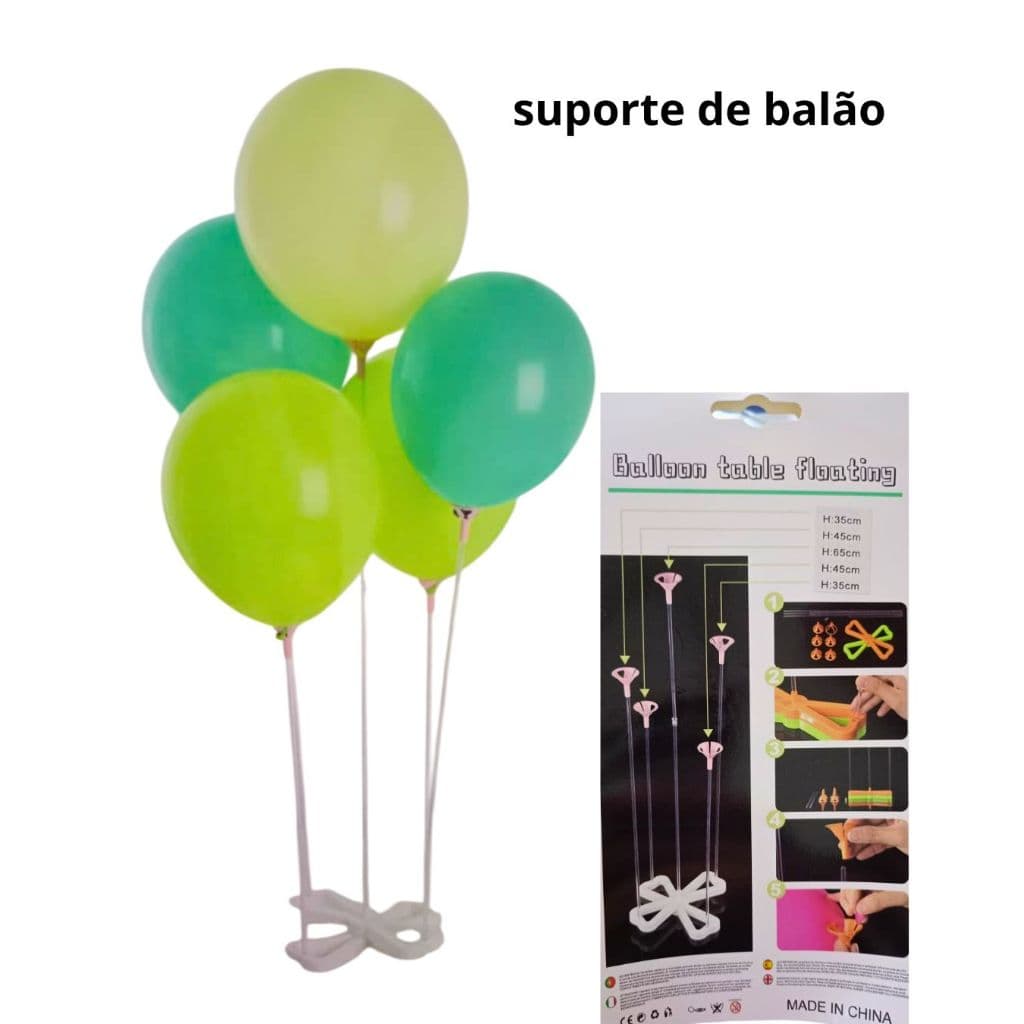 SUPORTE DE BALÃO COM 5 ASTE DECORAÇÃO YHL-1