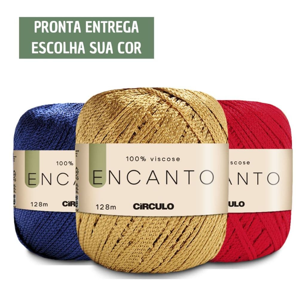 Fio Encanto Círculo 100g - 128 Metros