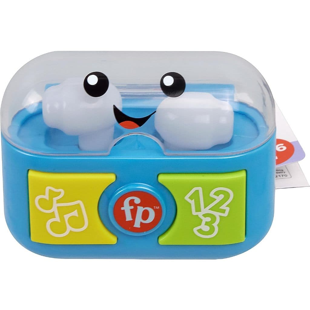 Brinquedo Fones de ouvido Joga comigo Mais de 20 Músicas, Sons e Frases, Estimula o Desenvolvimento - Fisher Price