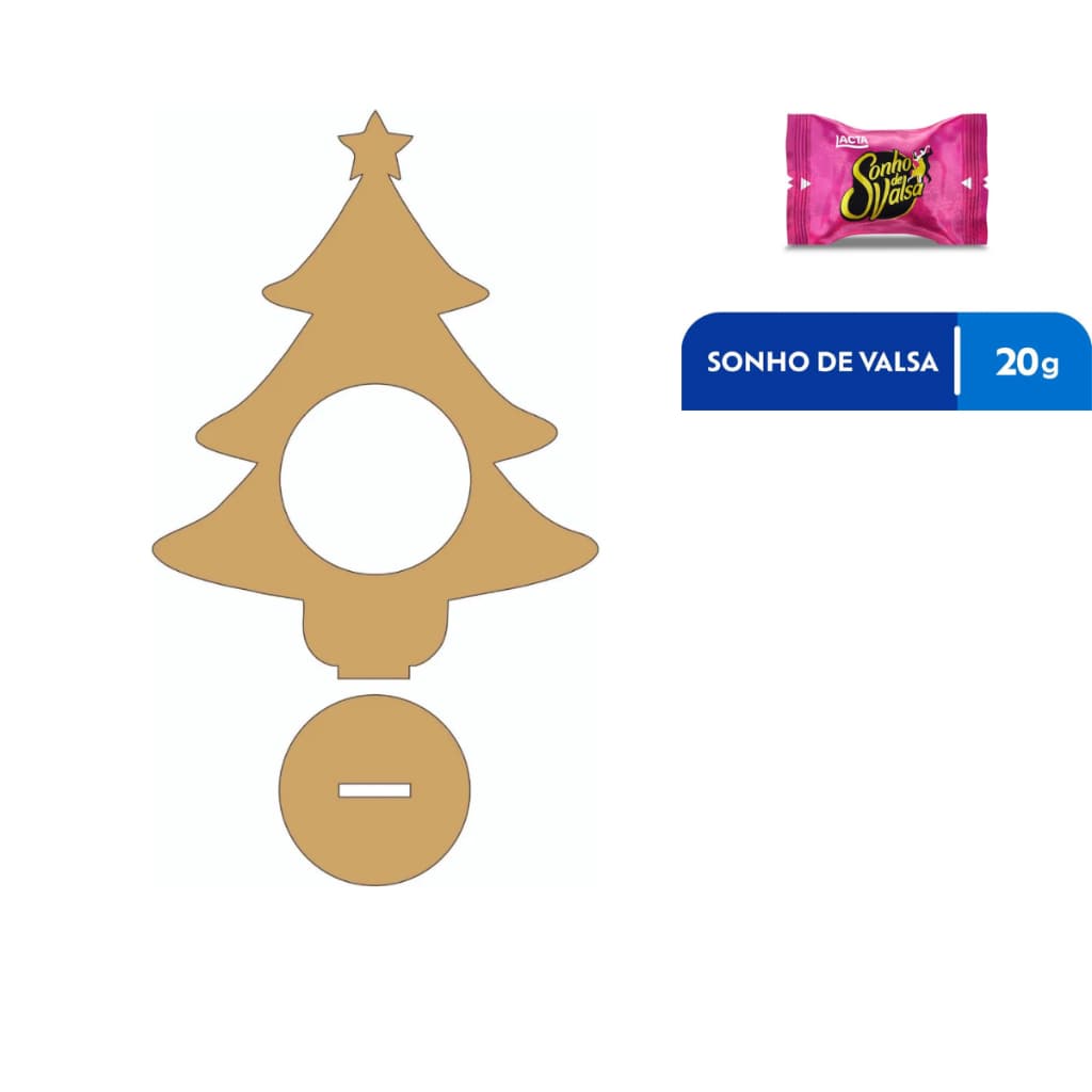 Porta Bombom Árvore de Natal Lembrancinha em MDF Premium 10 20 30 40