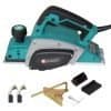 Kit Plaina Elétrica E Base Para Madeira Acabamento Carpintaria E Marceraria 900w