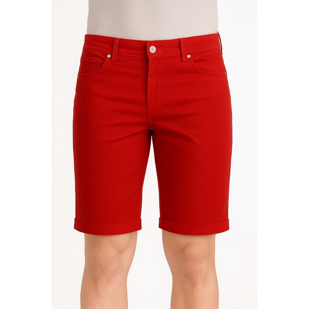 Bermuda Juvenil Vermelho – Confortável, Moderno e Resistente!