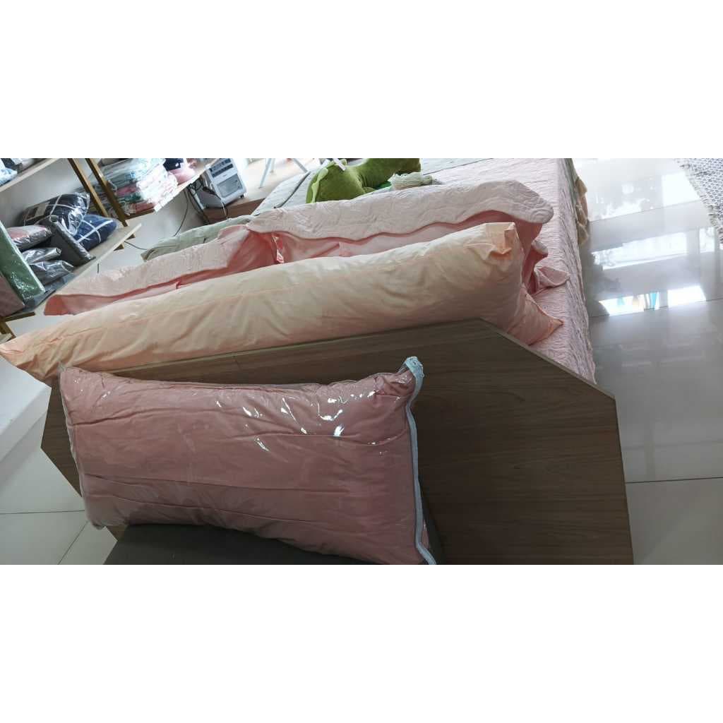 Travesseiro Xuxinho e Xuxão – Algodão + Enchimento de Poliéster | 1m x 48cm e 1,40m x 48cm
