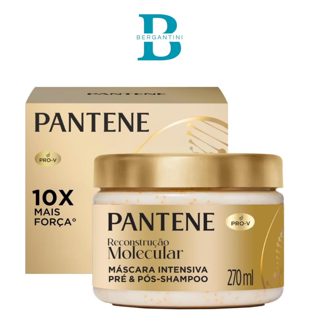Pantene Pro-V Reconstrução Molecular Máscara Intensiva 270 ml (Lançamento)