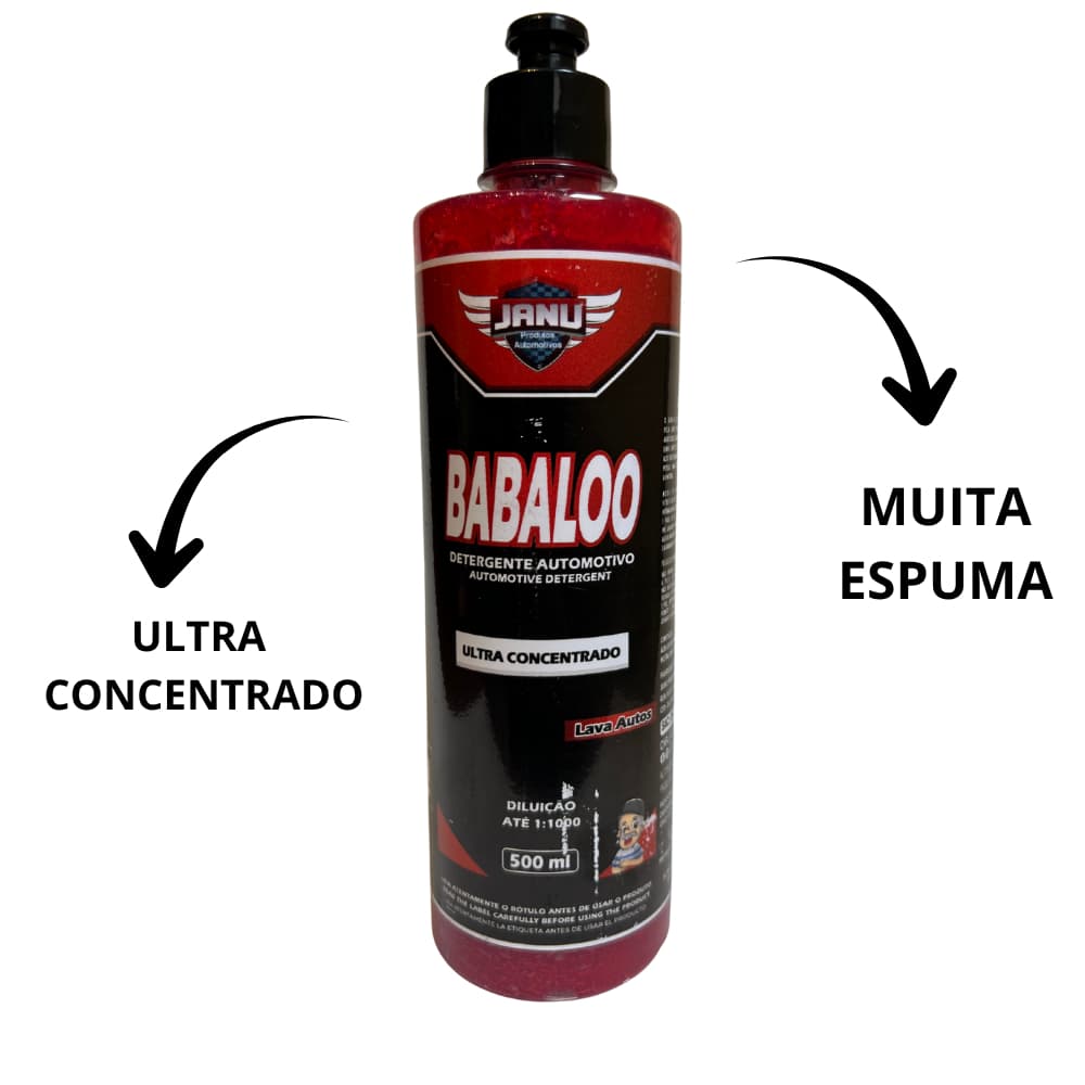 Detergente automotivo babaloo - 500ml - Janu Black