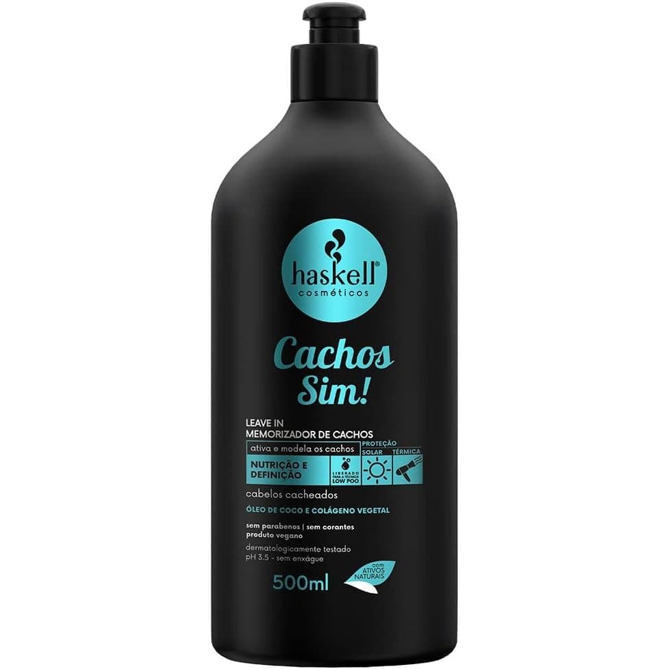 LEAVE IN MEMORIZADOR 500ML CACHOS SIM HASKELL