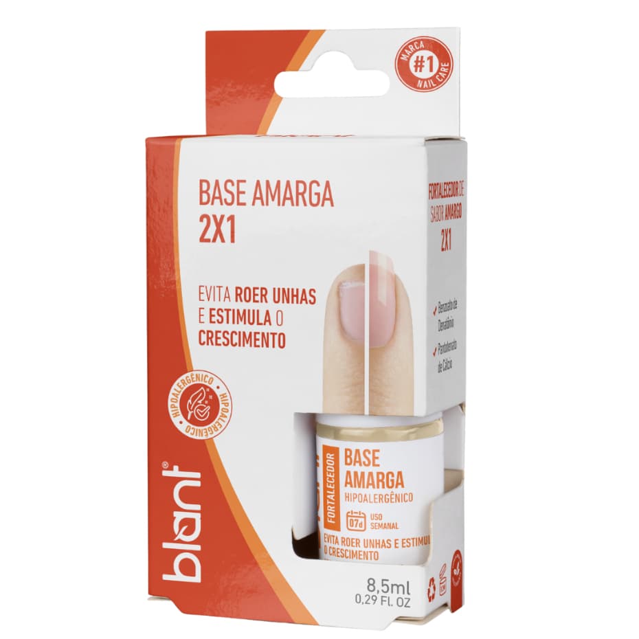 Base Amarga Inibidora De Roer Unhas  2×1 Força e Crescimento Blant