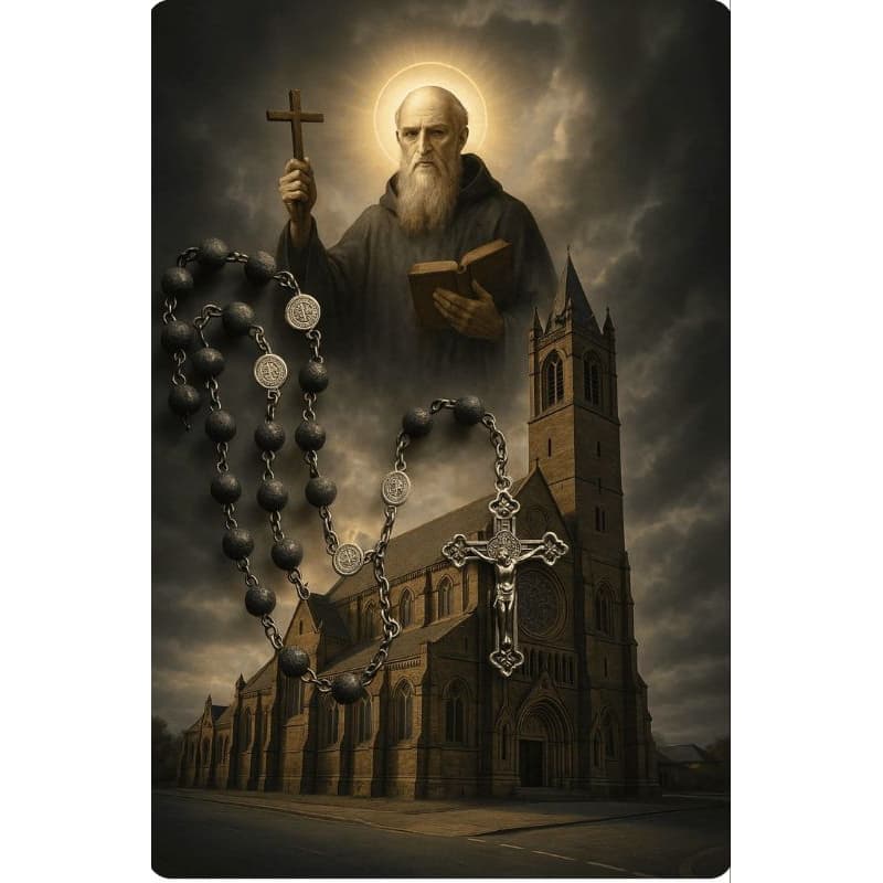 QUADRO DECORATIVO PLACA MDF-SÃO FRANCISCO NA IGREJA