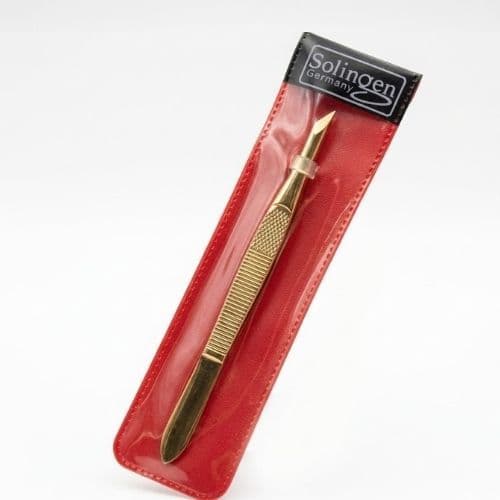 Pinça Chanfrada Solingen Para Designer De Sobrancelhas Original.