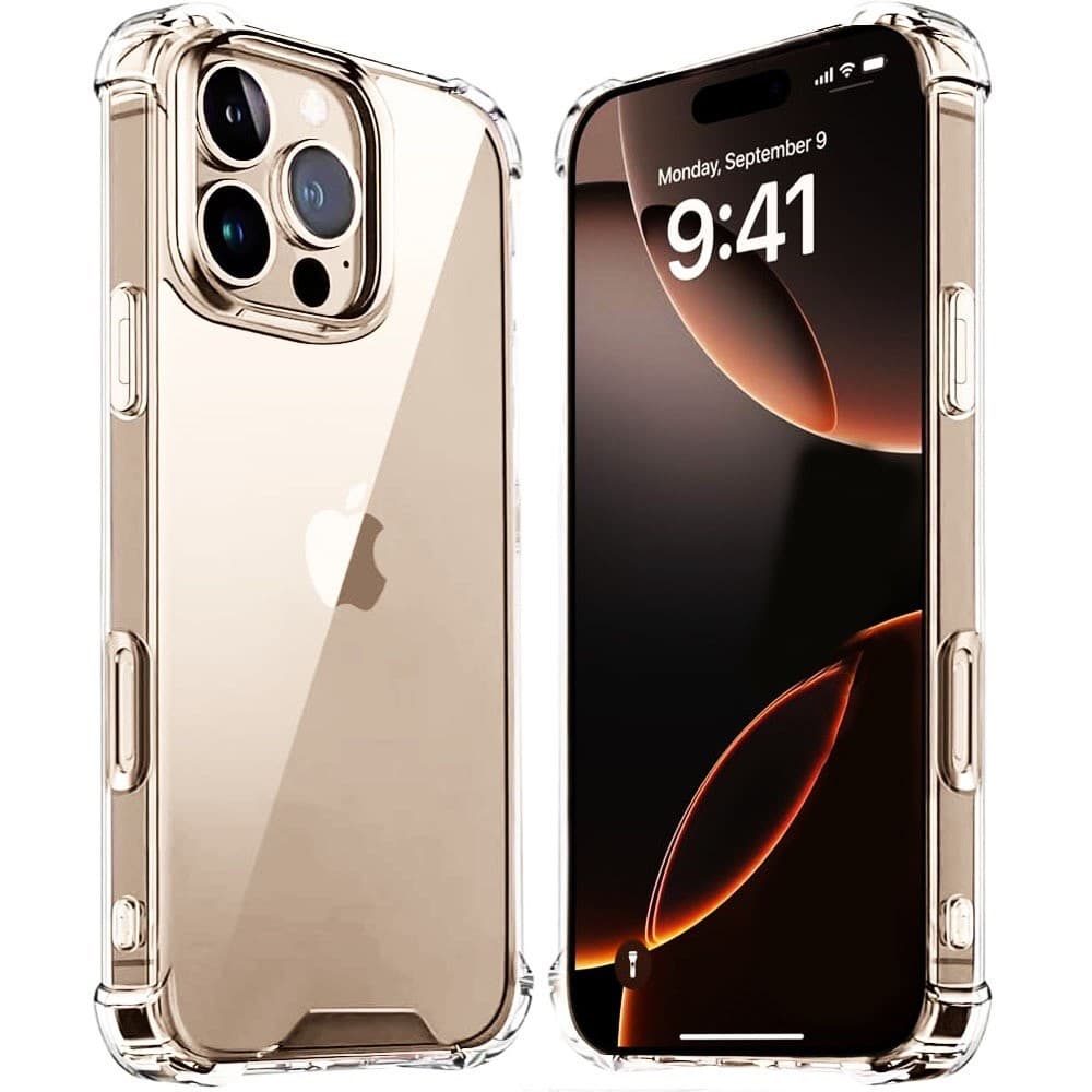 Capa iPhone 13 Pro Max Capinha Case Transparente Anti Impacto com Bordas Protetoras Anti Shock
