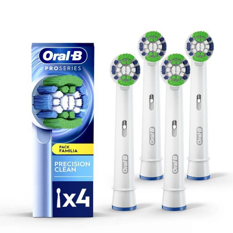 Refil/Cabeça de Reposição Escova de Dente Elétrica Precision Clean Oral-B 4 unidades