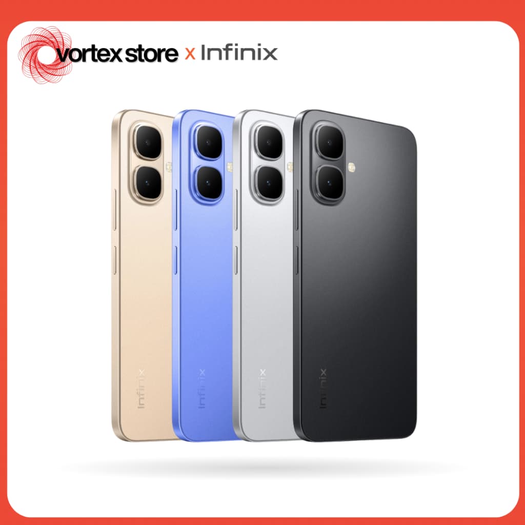 Infinix Smart 10  4.5G - Infinix Smart 20 4G, 128GB Armazenamento 4GB RAM, Bateria 5200mAh, Versão Global