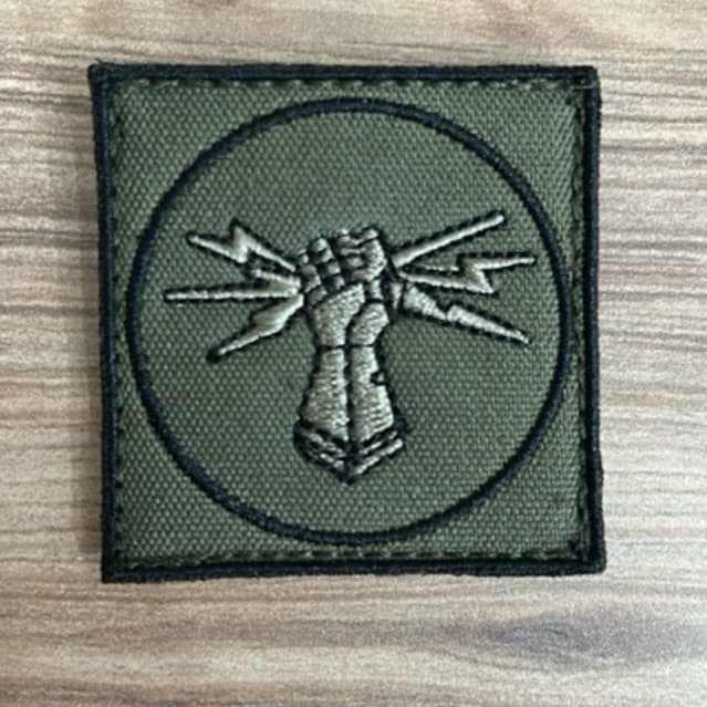 DISTINTIVO BORDADO BAIXA VISIBILIDADE