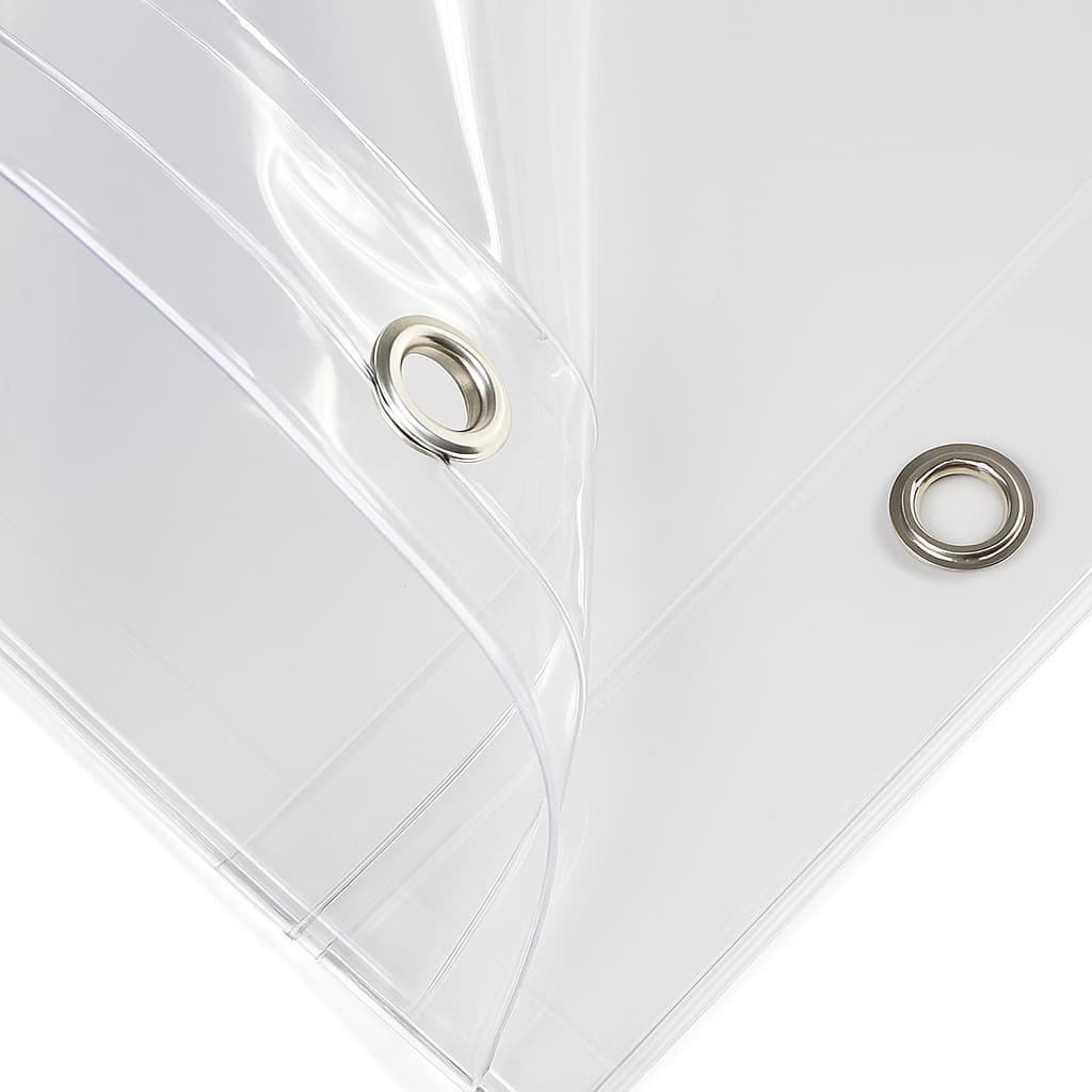 Lona Emborrachada Transparente Toldo Fechamento 3.50 X 1.60