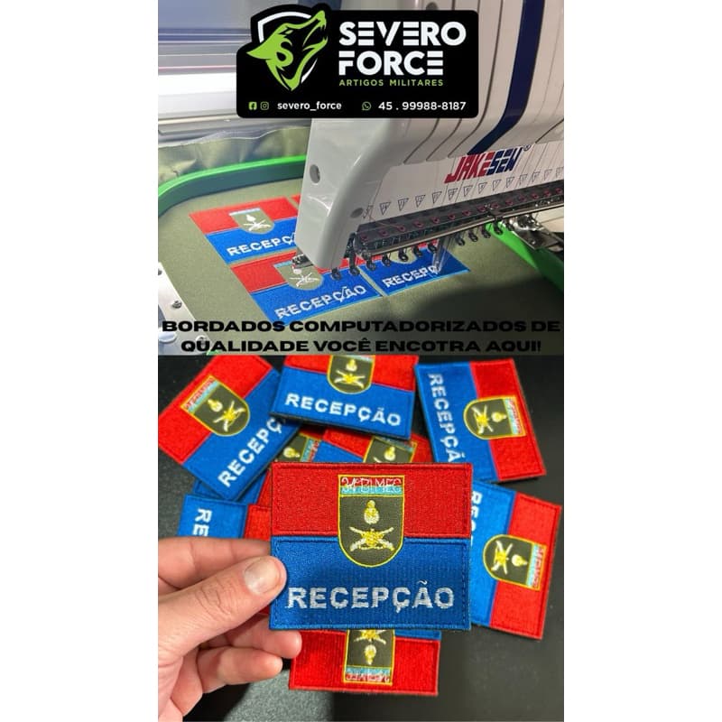 Patch BORDADO RECEPÇÃO EB
