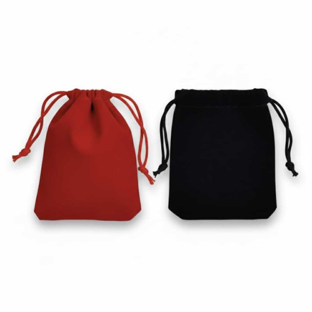 Saquinhos De Veludo Premium Tamanho 10x12-CM Para Joias Bijuterias e Presentes.