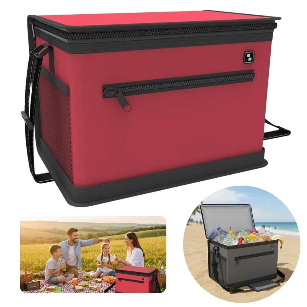 Bolsa Térmica Mochila Marmita Bebidas Frutas Gelado 8 Horas Praia Viagem 12 Litros