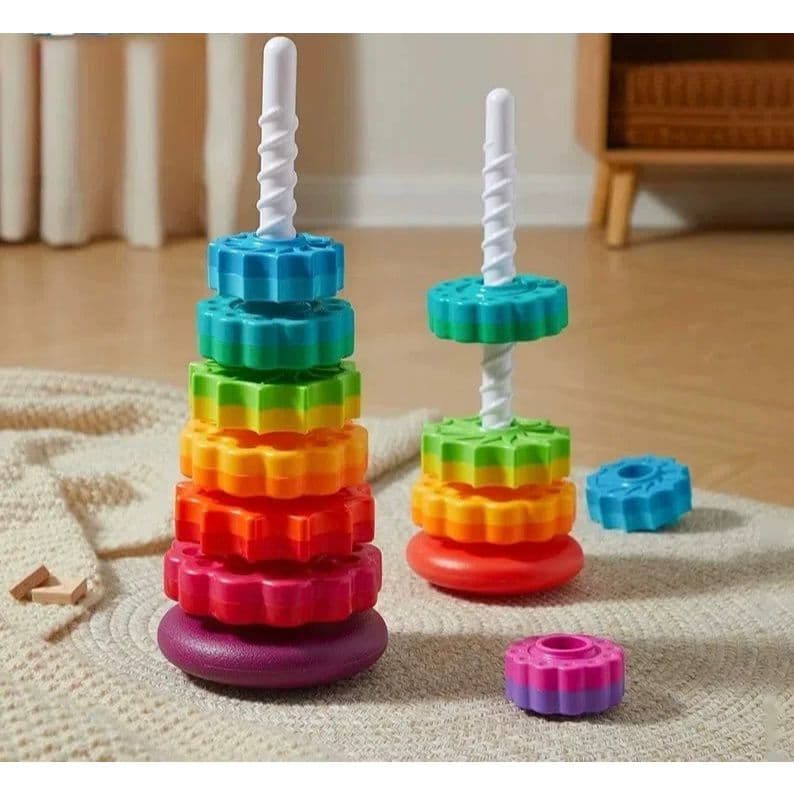 Brinquedo Infantil Educacional Giro Mágico 7 Peças