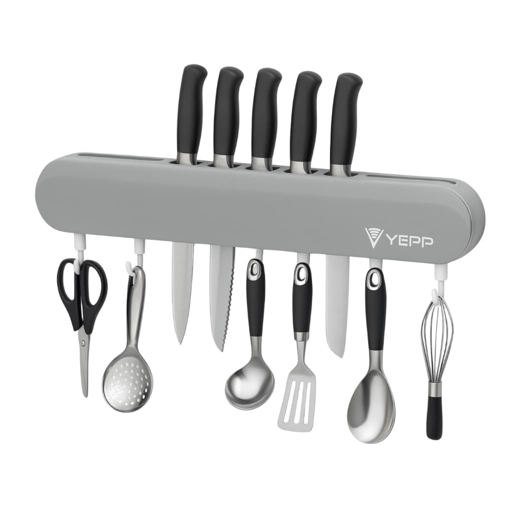 Suporte Para Armazenamento De Facas Ganchos Talheres Utensílios De Cozinha