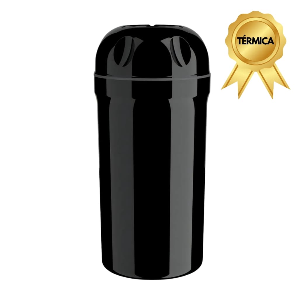 Suporte Porta Garrafa Térmico 600ml Cerveja Cor Preto