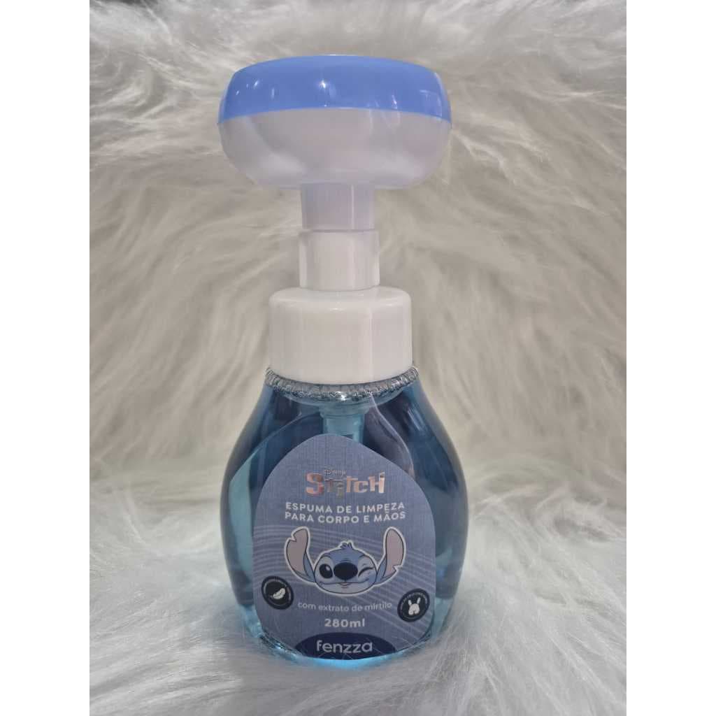 Produtos Stitch Fenzza Sabonete,Espuma Facial/Corporal,Hidrantante Facial/Corporal,Ág Mic,Bruma,Prot