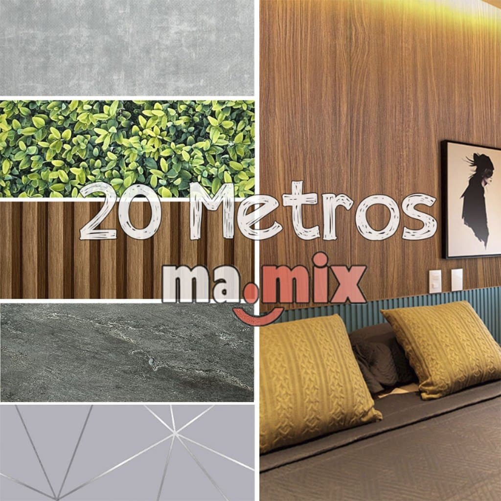 Papel de Parede Decorativo Auto Adesivo - 20 METROS x 45CM