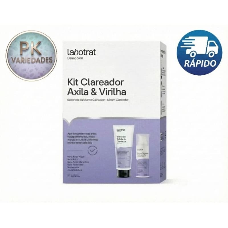 KIT CLAREADOR DE AXILA E VIRILHA LABOTRAT