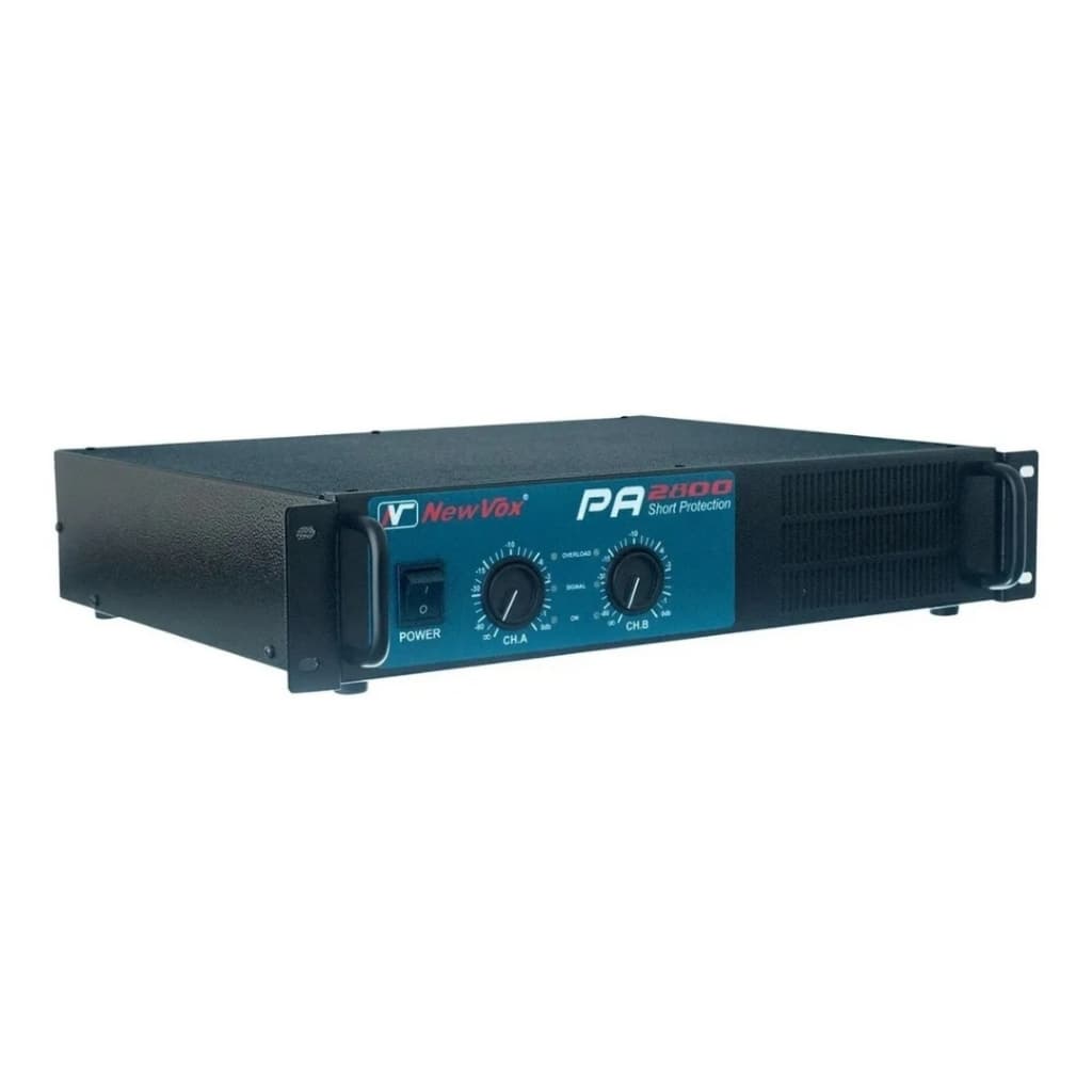 Amplificador De Potência New Vox PA 2800 - 1400w RMS