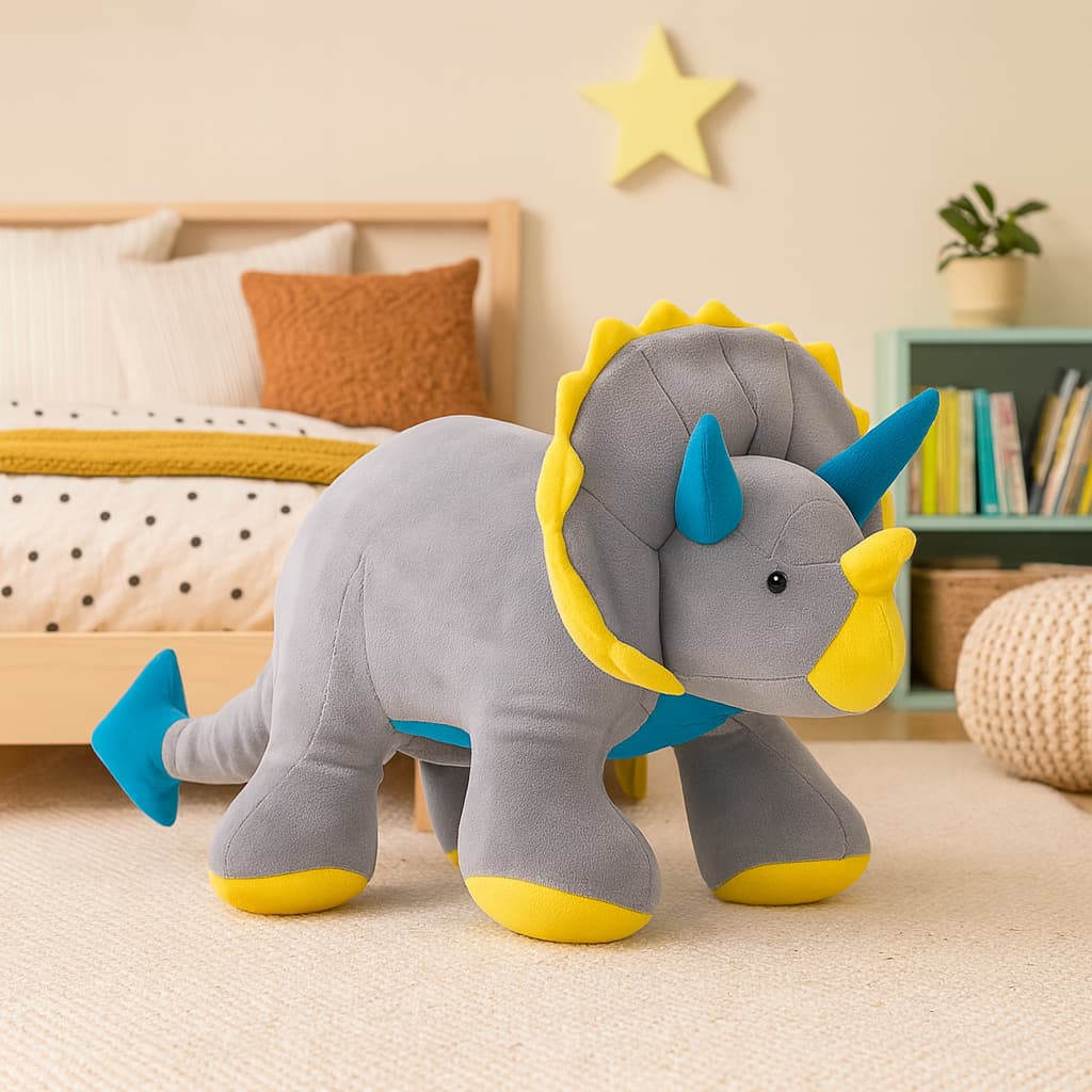 Dinossauro De Pelúcia Dino Rex 48cm Bicho de Pelúcia