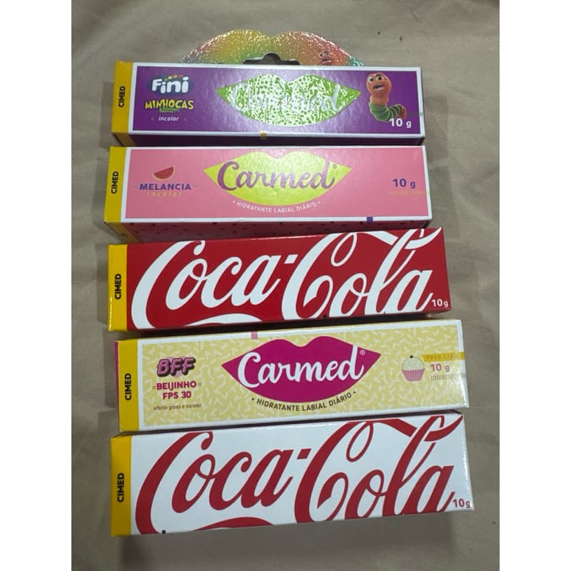 Carmed Coca-Cola | Lip Balm | Hidratação Intensa