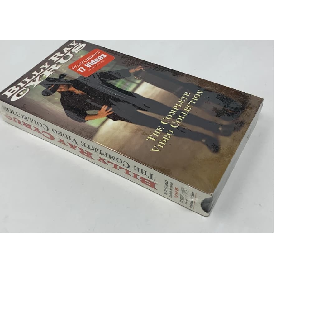 vhs Billy Ray Cyrus The Complete Video Collection 1997  17 Videos lacrado