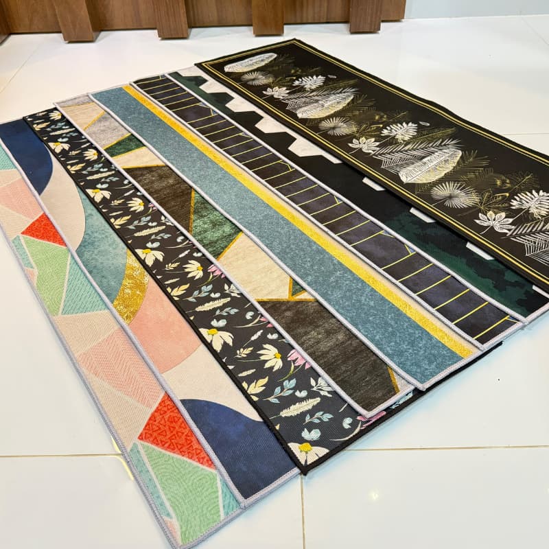 Passadeira para Cozinha Quarto Luxuosa Confortavel Decoração 1,20m X 37cm