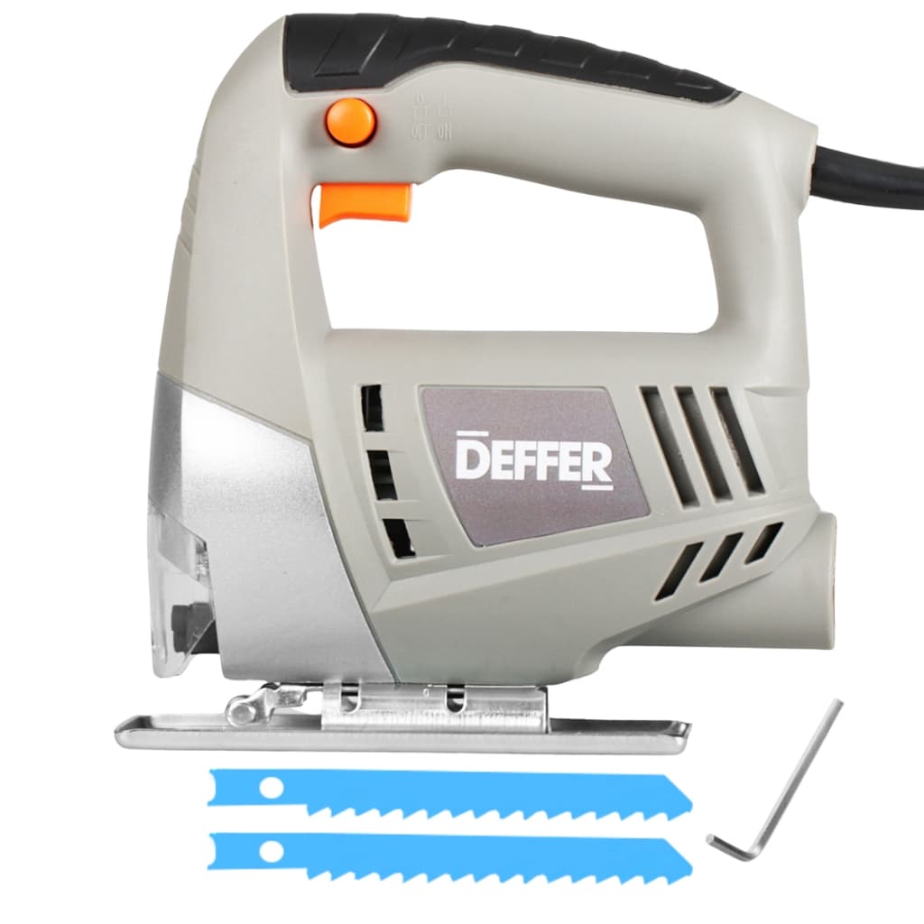 Serra Tico Tico Elétrica 550w Base Ajustável Com 2 Serras e Acessórios - DEFFER