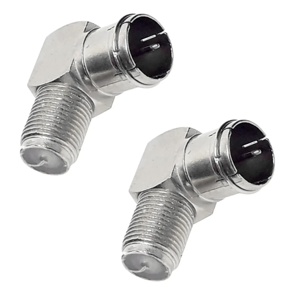Conector Encaixe Rápido F para Antena Macho x Fêmea
