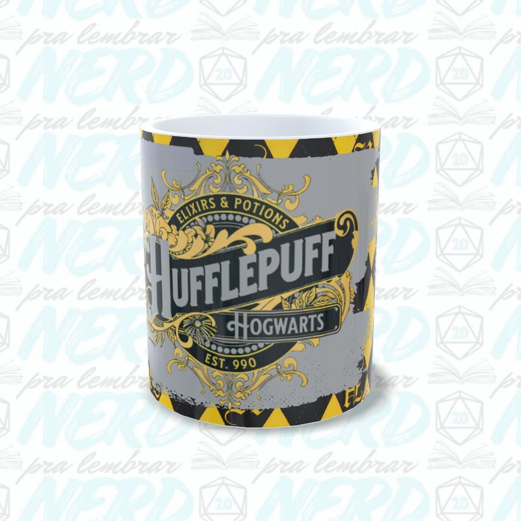 Caneca Lufa-Lufa Porcelana branca 325ml | Nerd Pra Lembrar.