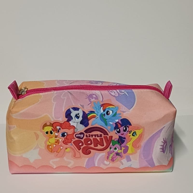 Estojo Escolar Multiuso Personagens My Little Pony..