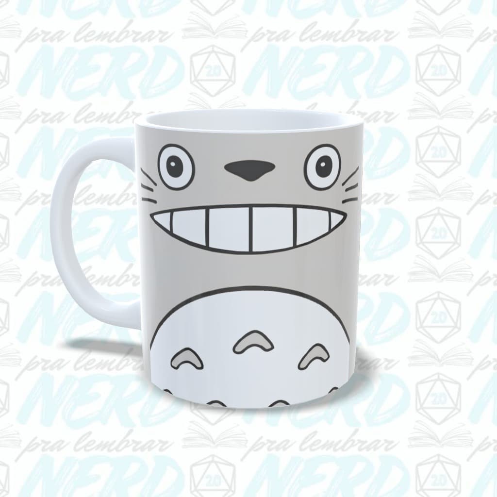 Caneca Meu Amigo Totoro Porcelana branca 325ml | Nerd Pra Lembrar.