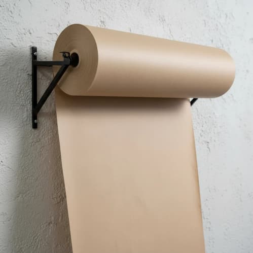 SUPORTE DE PAREDE PARA BOBINA DE PAPEL KRAFT/RECICLADO EMBALAGEM
