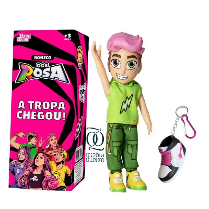 Boneco Void dos Rosas + Chaveiro  Original Babybrink